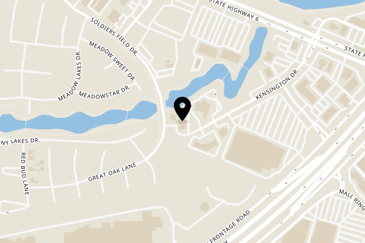 Map showing the location of Nirmanz Food Boutique Nirmanz Food Boutique Sugar Land on 16338 Kensington Dr Suite #160 in Sugar Land